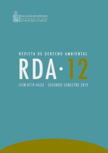 Portada de la Revista de Derecho Ambiental número 12