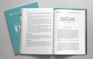 Diseño de interiores de la Revista de Derecho Ambiental número 12